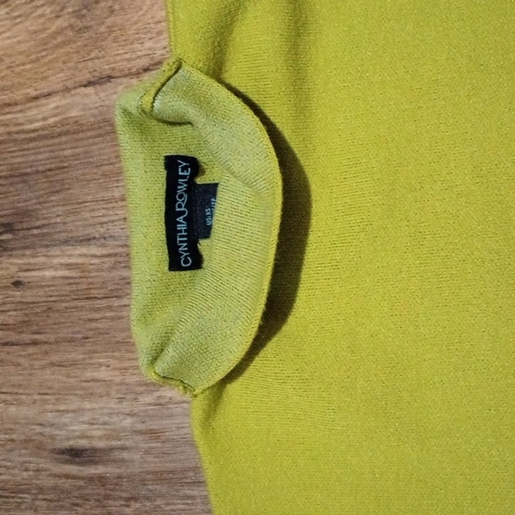 Cynthia Rowley Sweater | Mock Neck | Colorblock - Picture 4 of 4